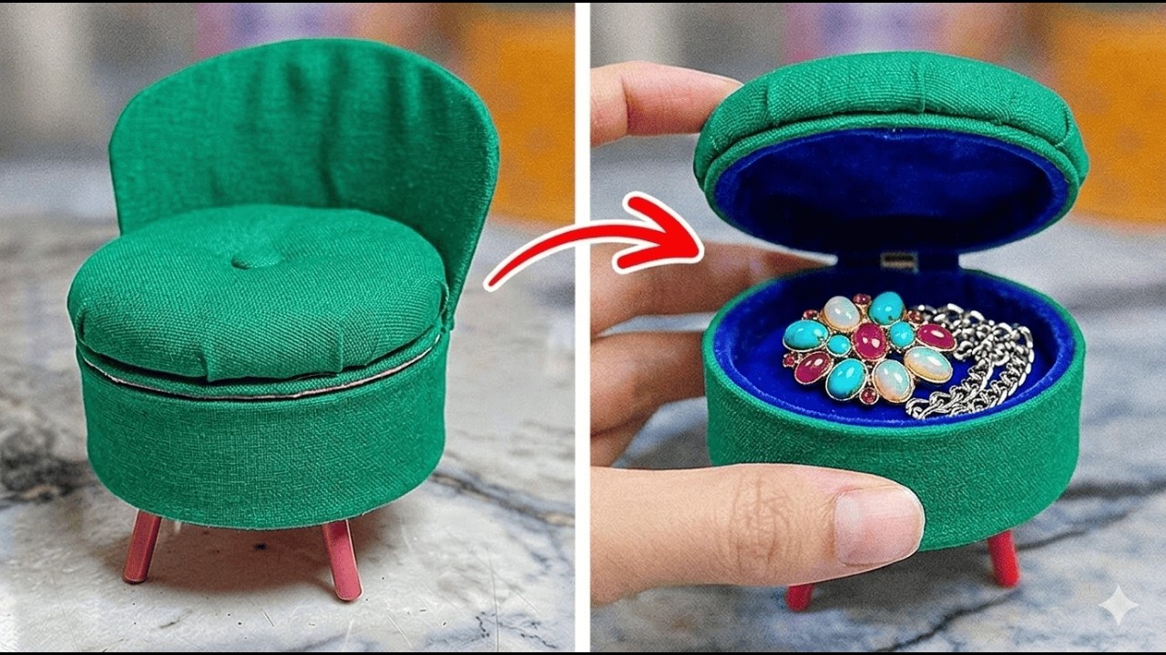 🔒 CRAFTS YANG TERSIMPAN RAHASIA 🤫 DIY Kreatif untuk Menyimpan Harta Anda!