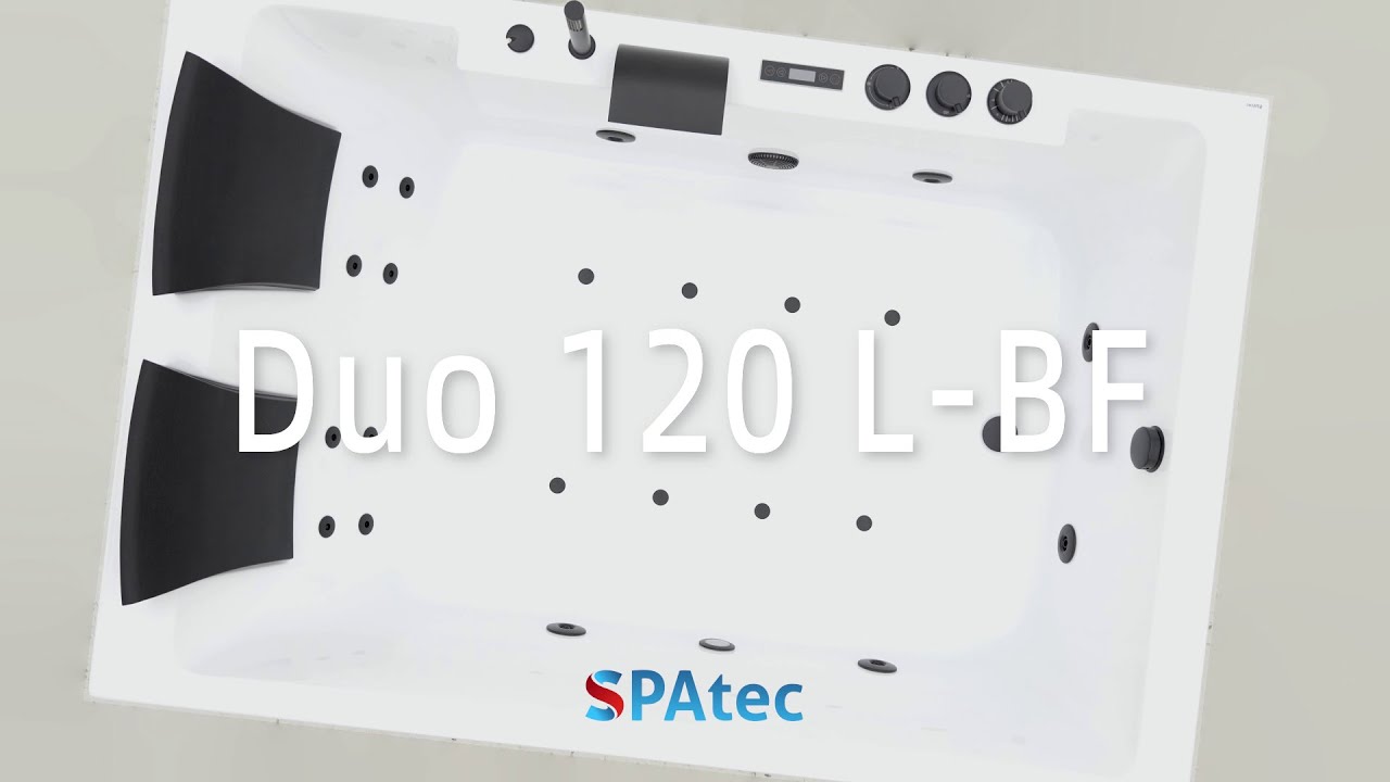 Baignoire baln&eacute;o Spatec Duo 120 Gauche BF