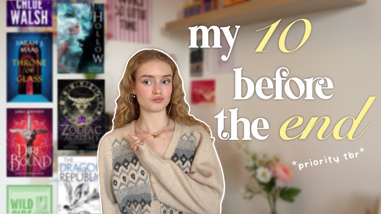 the TEN books i want to read before the end of the year 📖 ⏳| my ten before the end