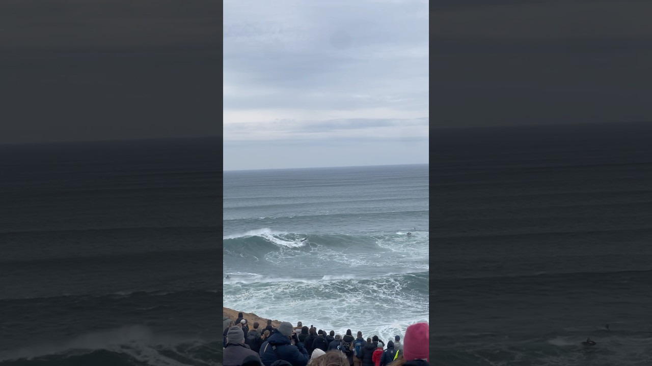 My journey to Nazare #nazare #towsurfing #travel #chasingdreams