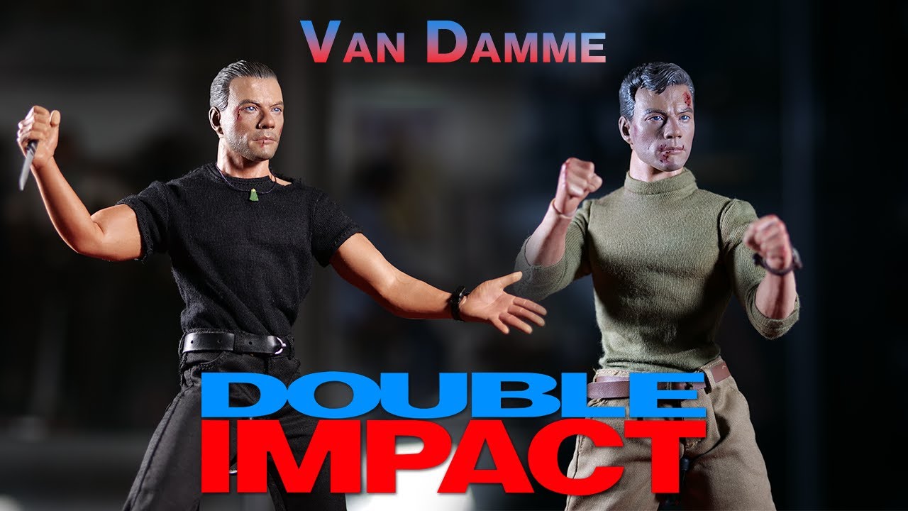 1/6 Jean-claude van Damme figure | Double Impact | custom | JCVD Hot toys scale Alex and Chad Wagner