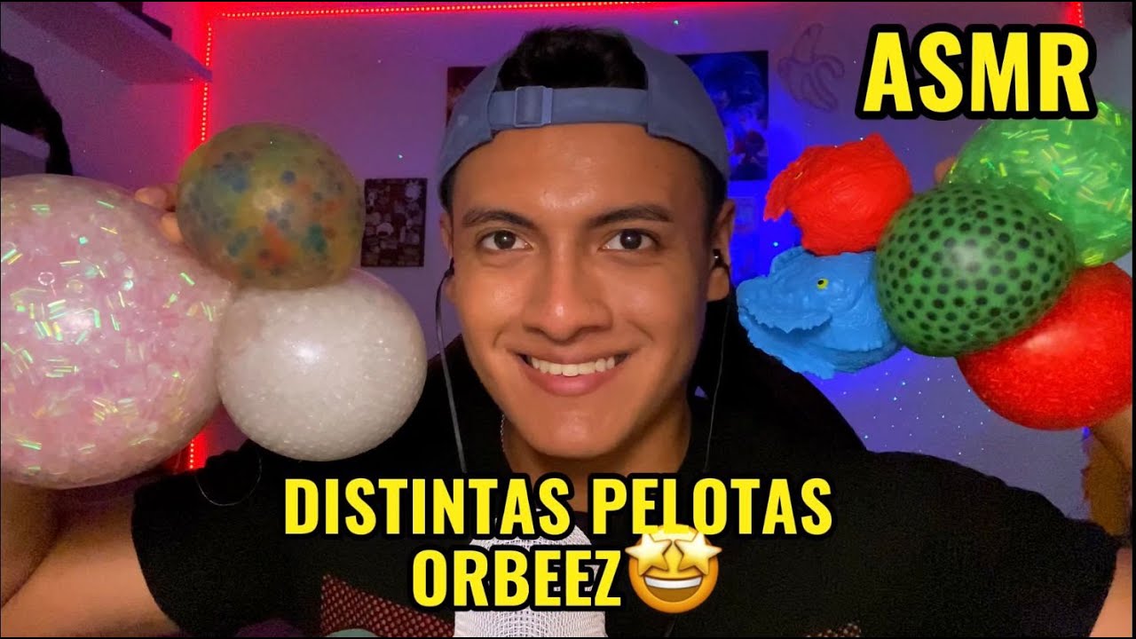ASMR Te muestro todas las pelotas ORBIEZ QUE TENGO l STRONGER ASMR