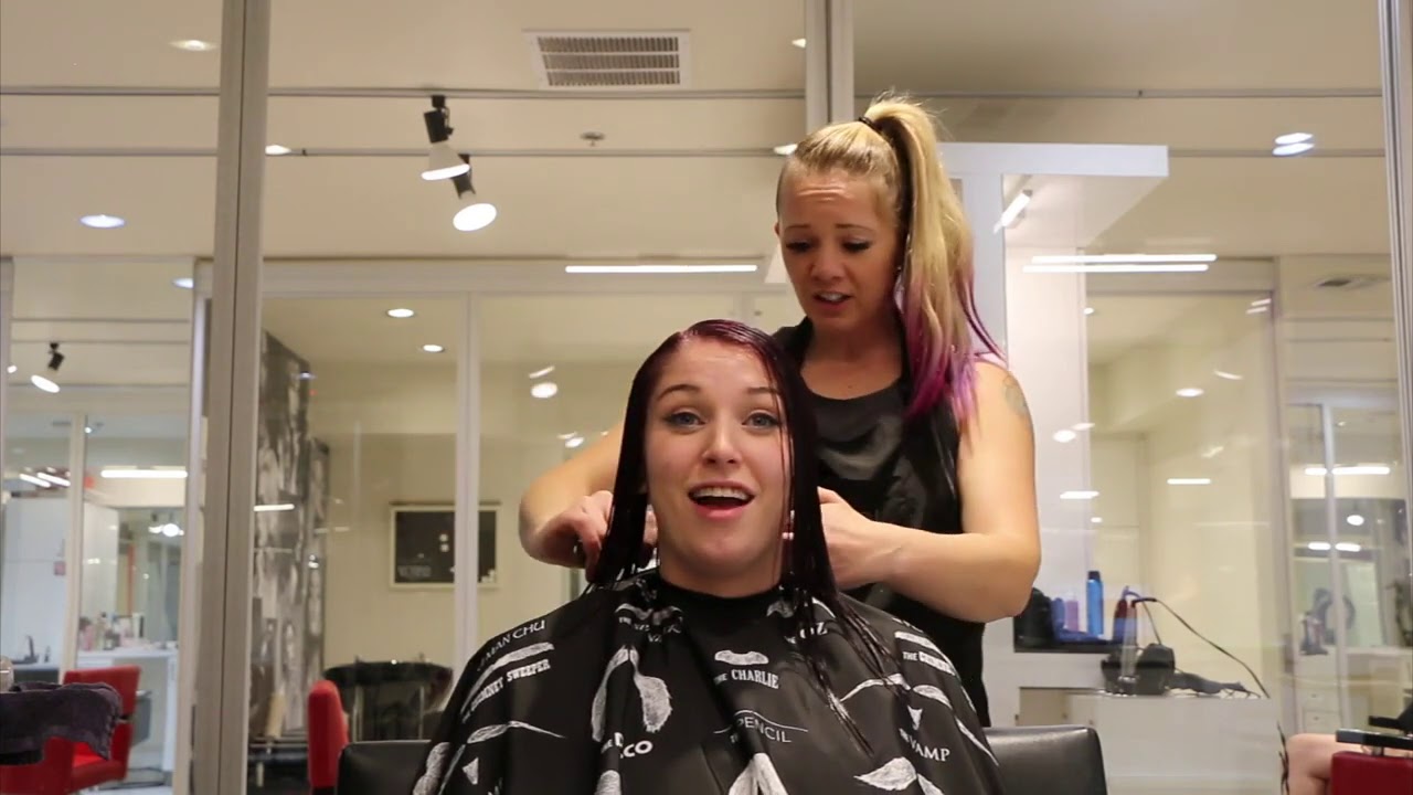 Megan 2 LV - Pt 1: Awesome Undercut Bob (Free Video)