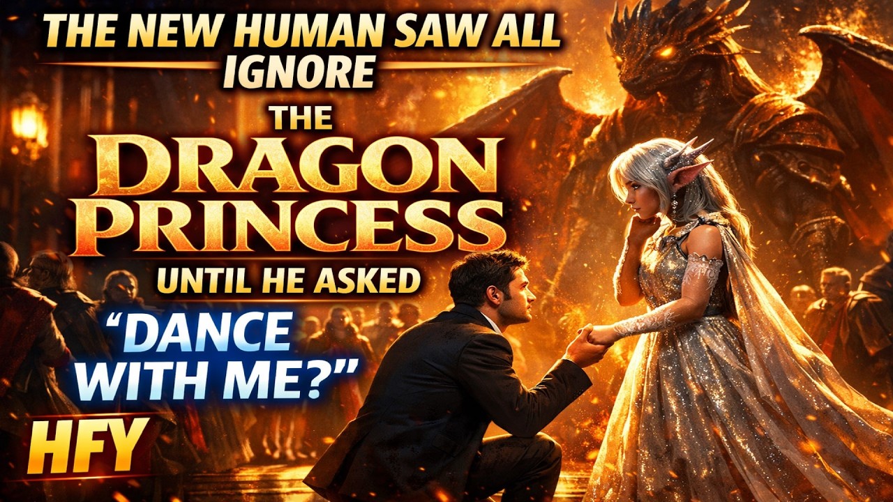 The Human Saw All Ignore the Dragon Empress's Autistic Daughter -He asked 'Dance with me'| HFY
