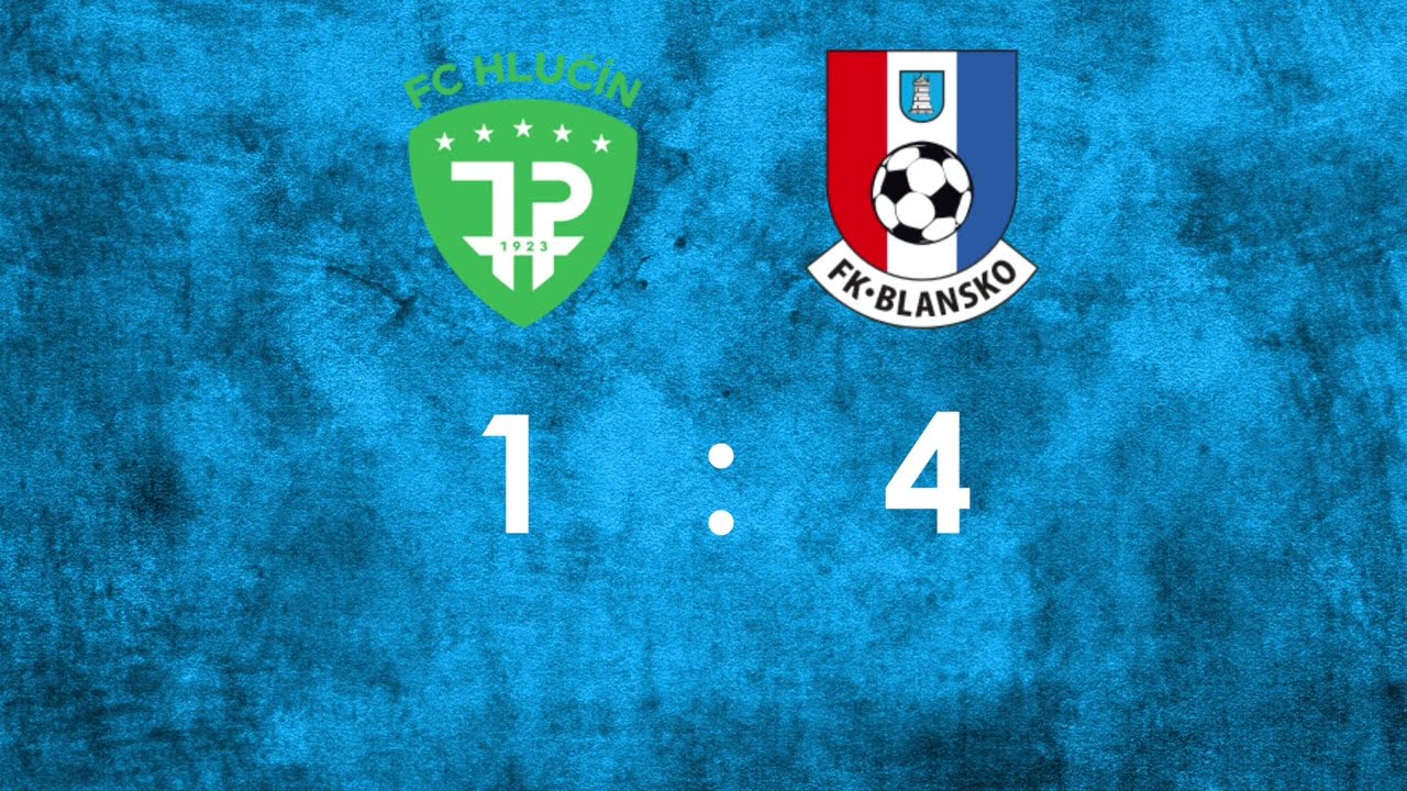 SESTŘIH | MSFL 23/24 | 20. kolo | FC Hlučín - FK Blansko | 1:4