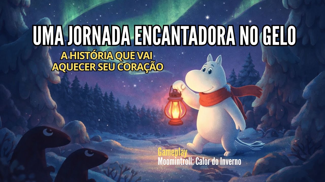 Moomintroll: Calor do Inverno | Resgatei um Lobinho Perdido em uma Tempestade de Gelo ❄️🐺- DEMO