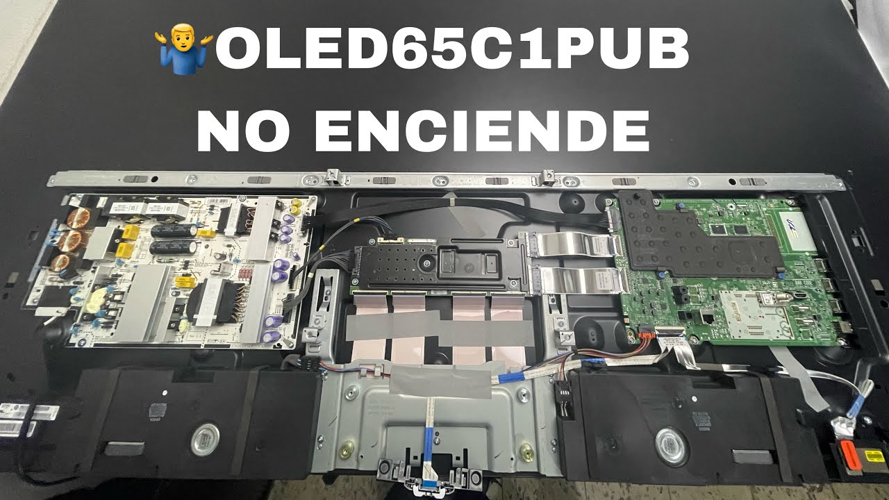 👁OLED LG NO ENCIENDE PORQUE SERÁ