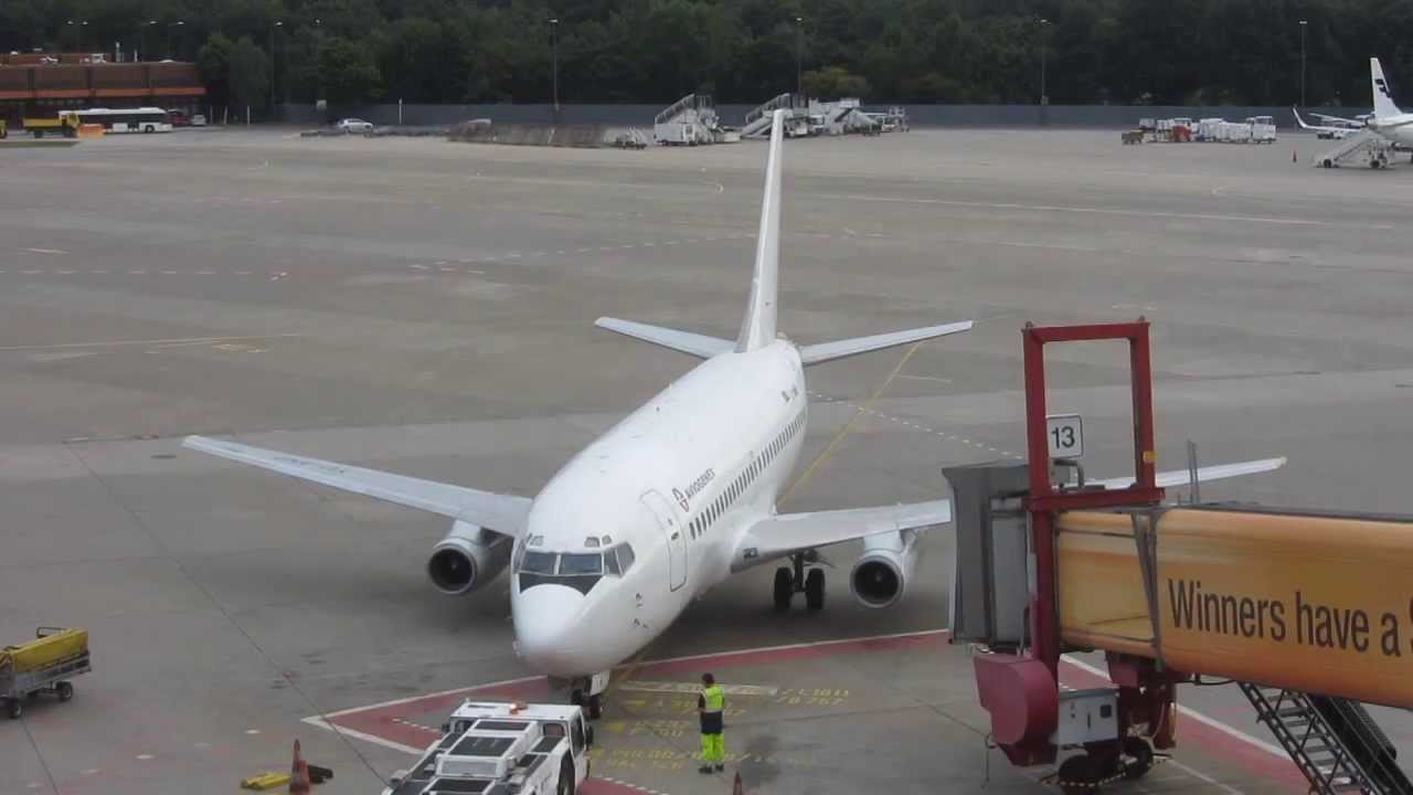 Aviogenex B737-200 Departure from Berlin Tegel