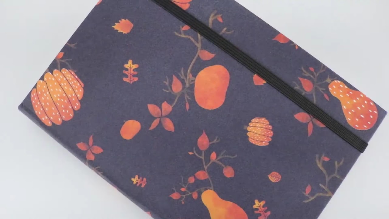 Miliko Seasonal Collection Harvest Autumn Hardcover Notebook Gift Set