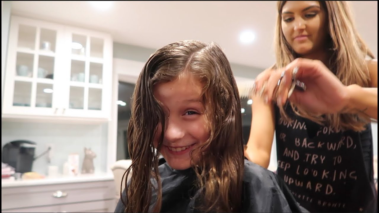 Getting Her Hair Chopped Off (WK 296.3) | Bratayley