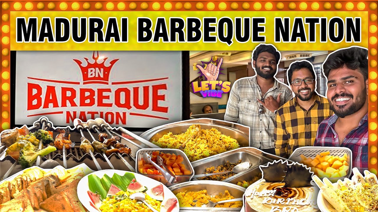 Madurai Barbeque Nation - Worst Experience‼️ | Non Veg Buffet in Barbeque Nation | Madurai Food Tour