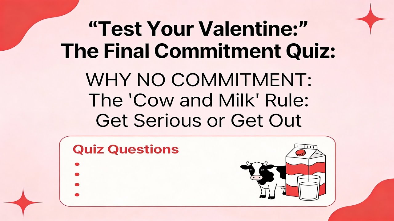 Test Your Valentine:WHY NO COMMITMENT: The 
