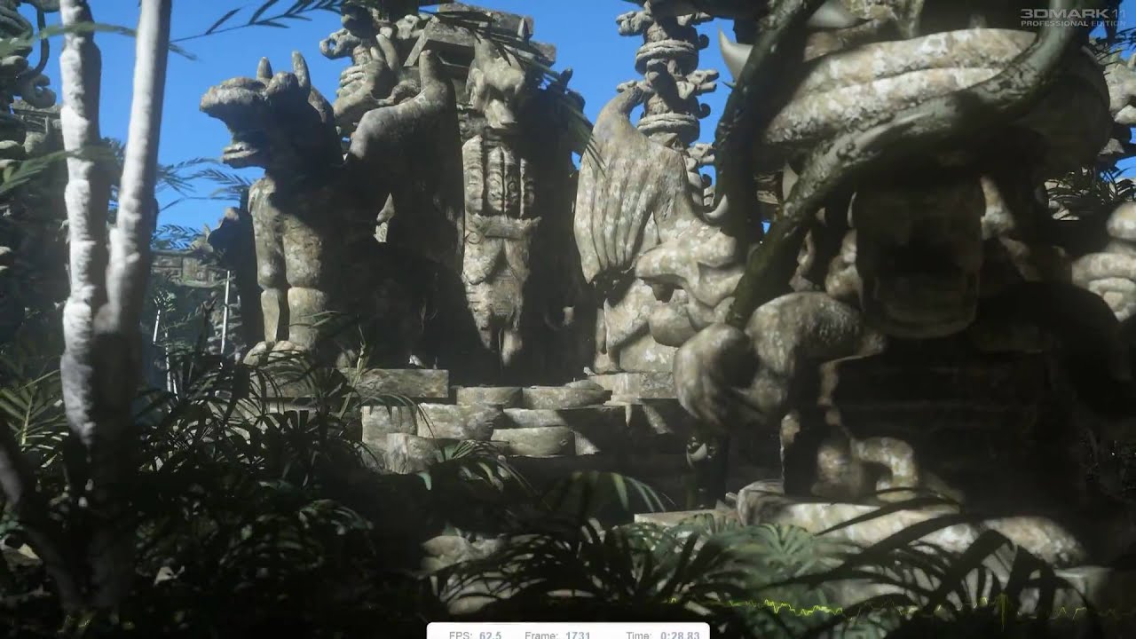 3DMark 11 - Graphics Tests (rendered @ 60fps)