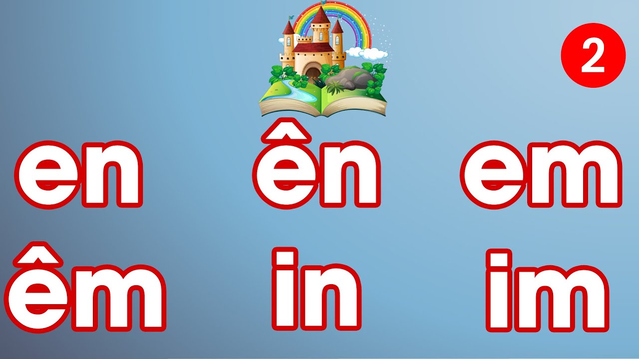 Tập đánh vần tiếng việt bài 2