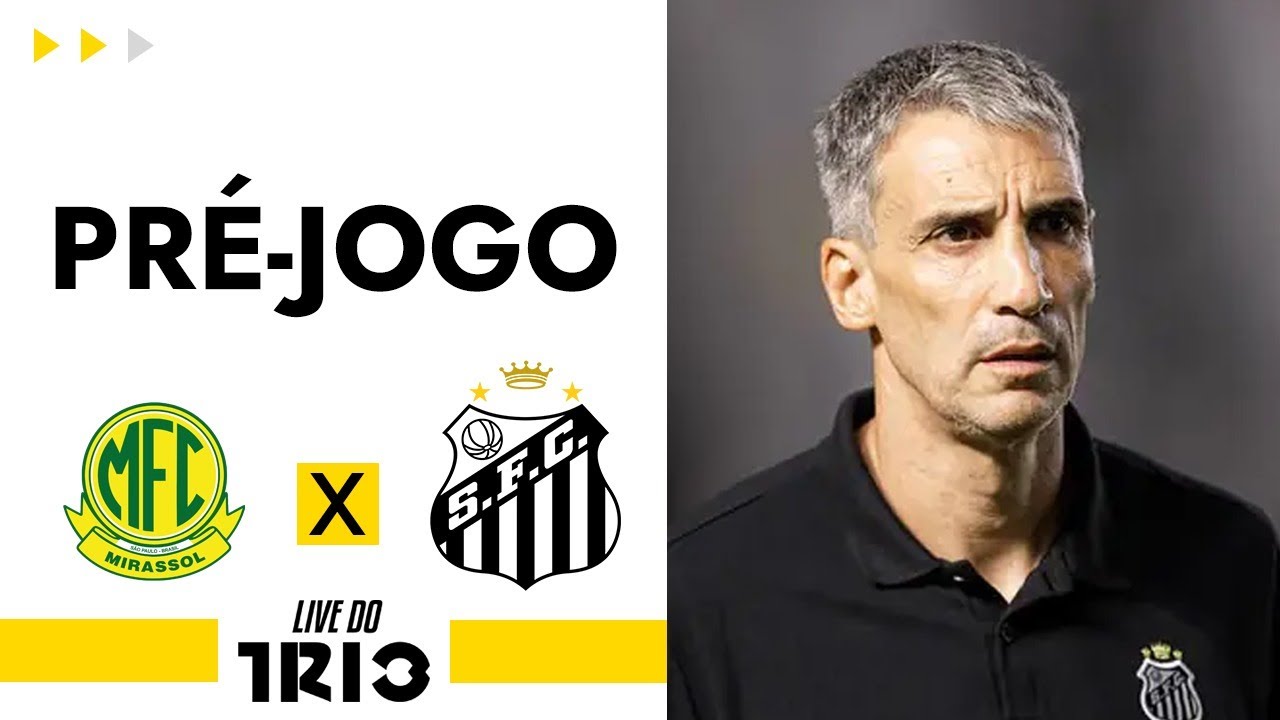 Live do Trio: SANTOS JOGA, NEYMAR... NÃO...