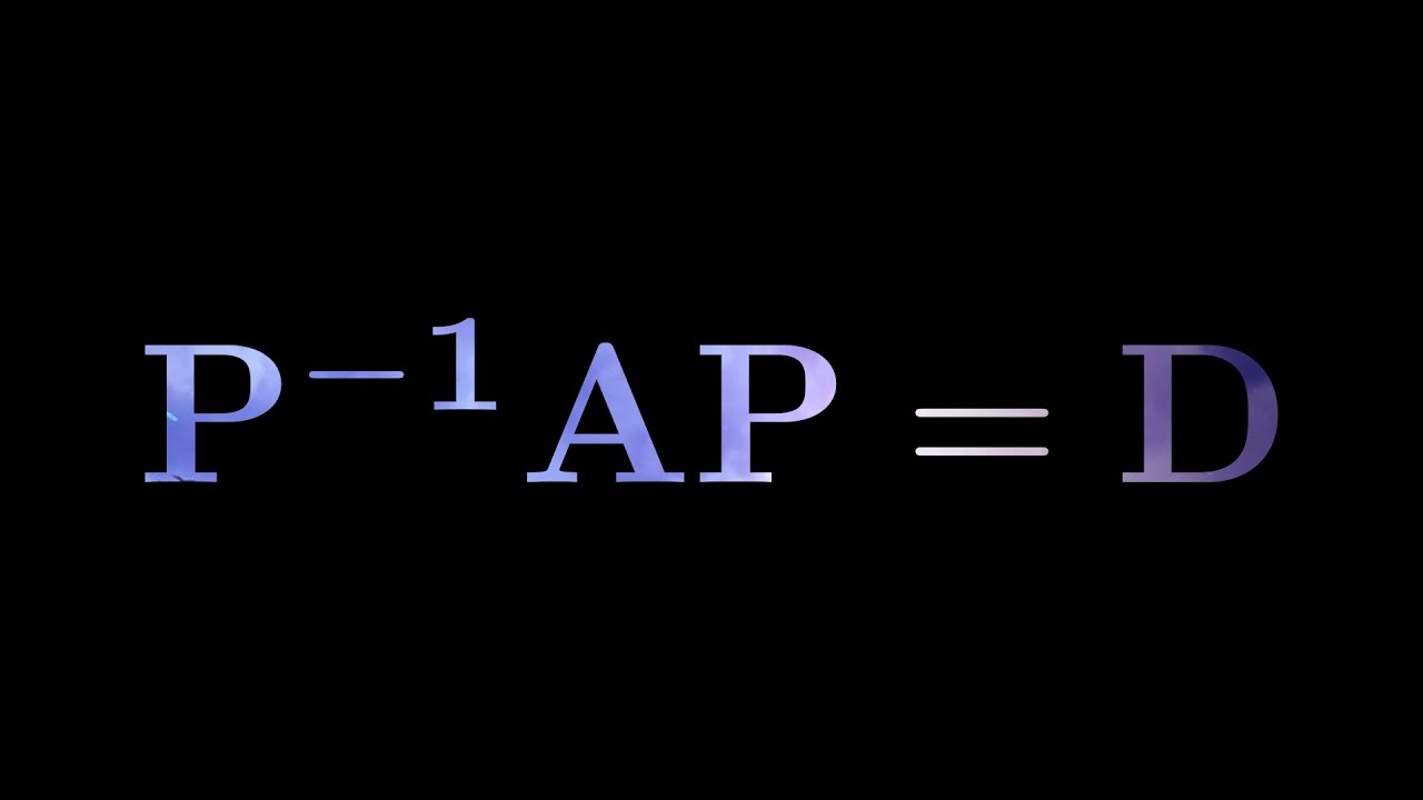 Calculating Diagonalizations | Two Examples
