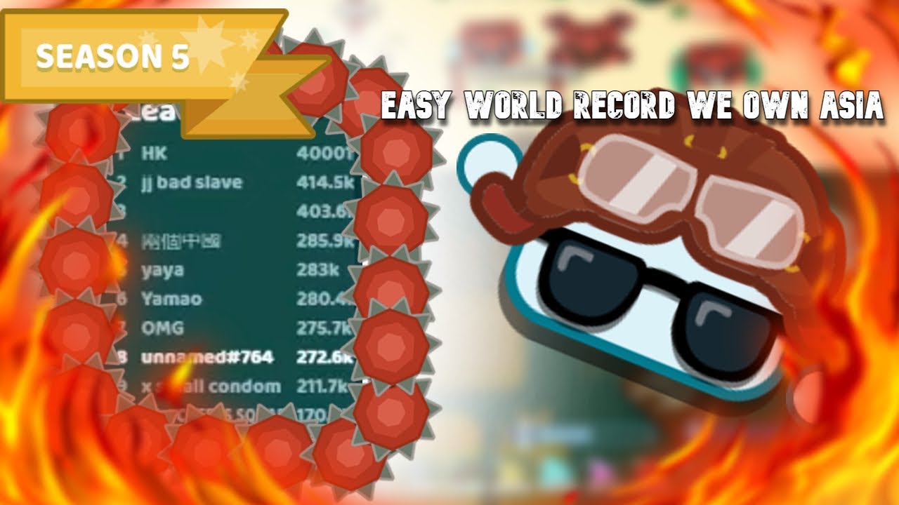 STARVE.IO WR NORMAL MODE SEASON 5 + some killing