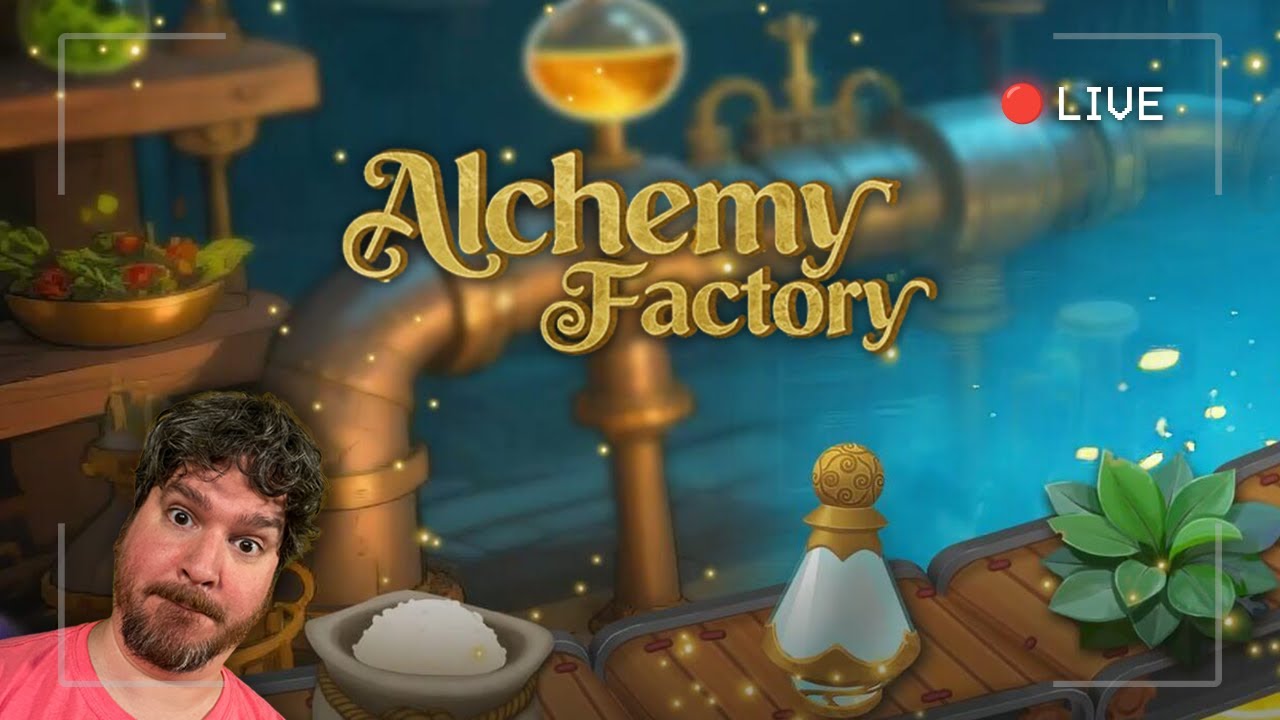 Getting started on my potion factory | Alchemy Factory (Part 01) #ad