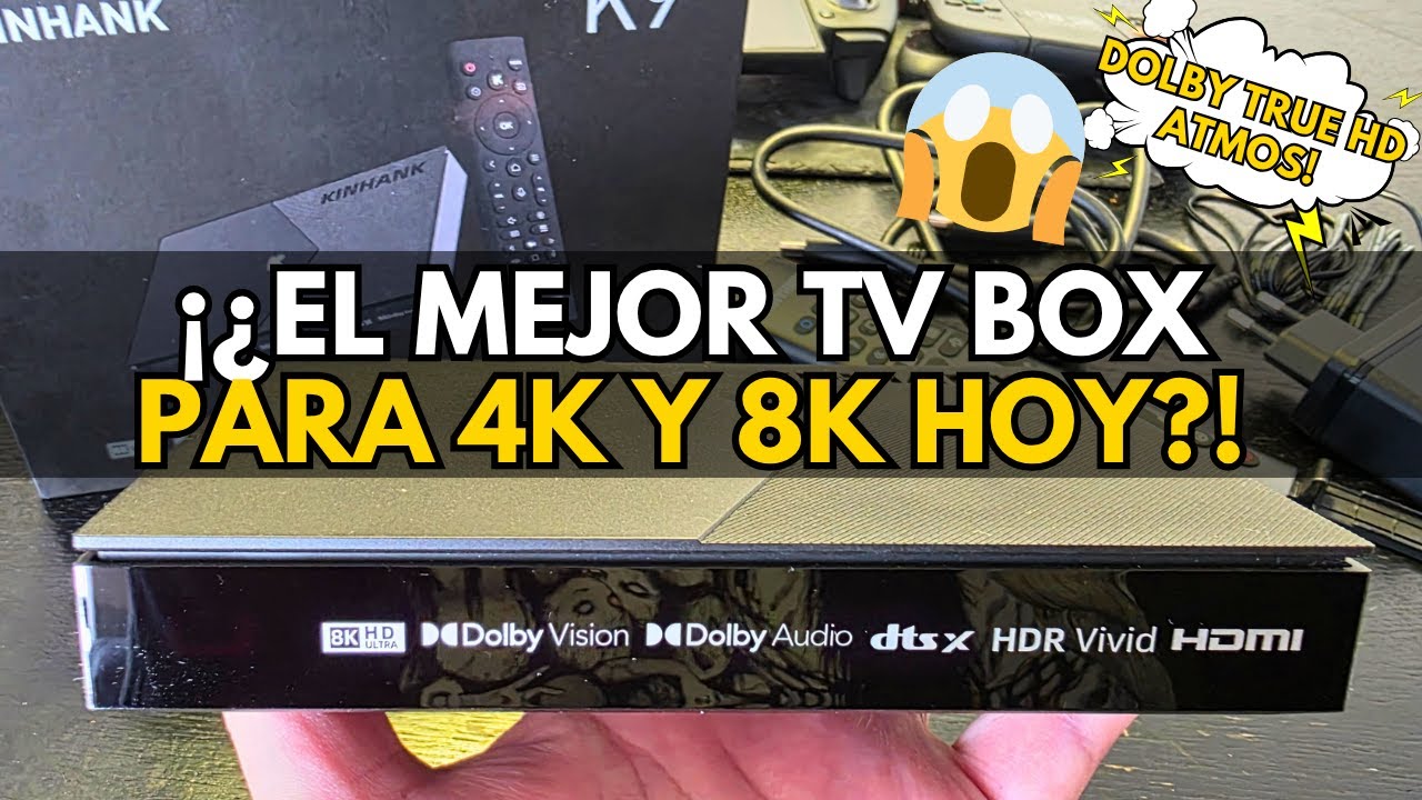 &iexcl;&iquest;Un TV Box que supera al Apple TV 4K?! 😱 8K, Atmos real, DTS HD y m&aacute;s con el K9