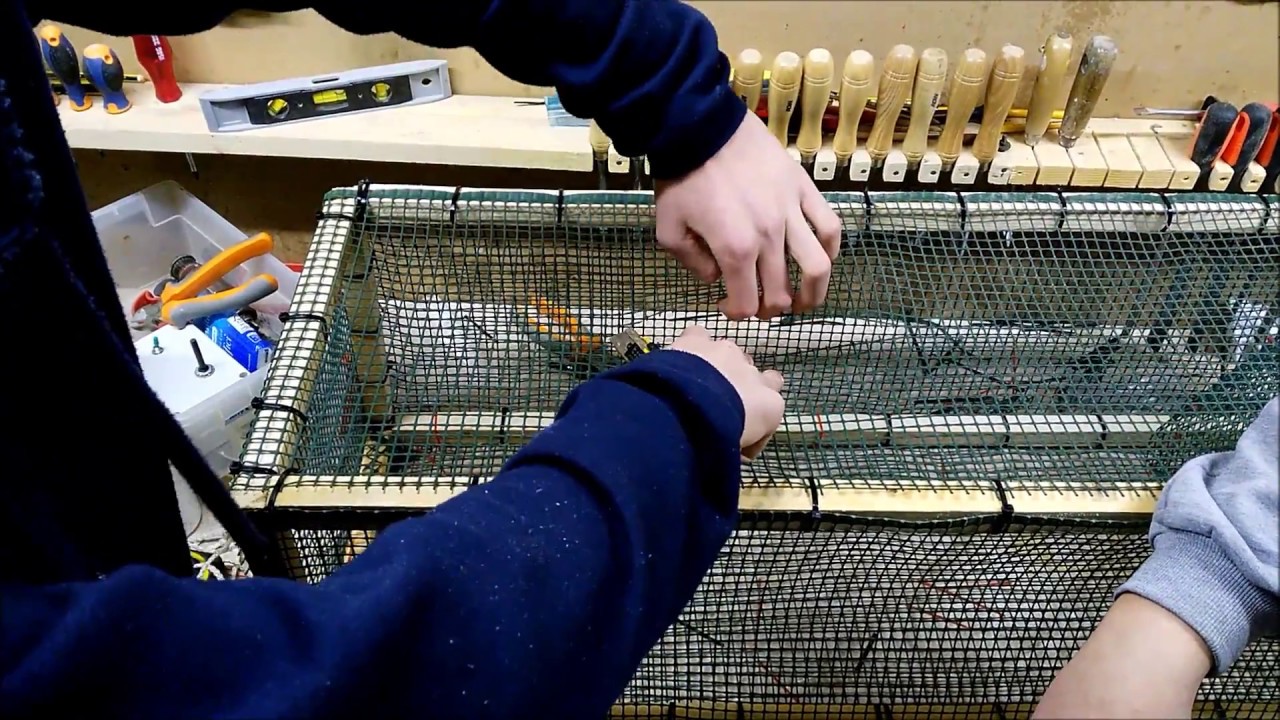 nassa da pesca FAI DA TE/ HOMEMADE fishing nets