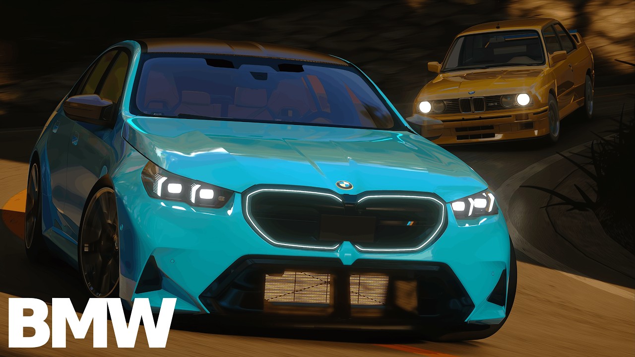 Modern Power VS Old lightweight | BMW M3 VS M5 Touge Race | Cinematic