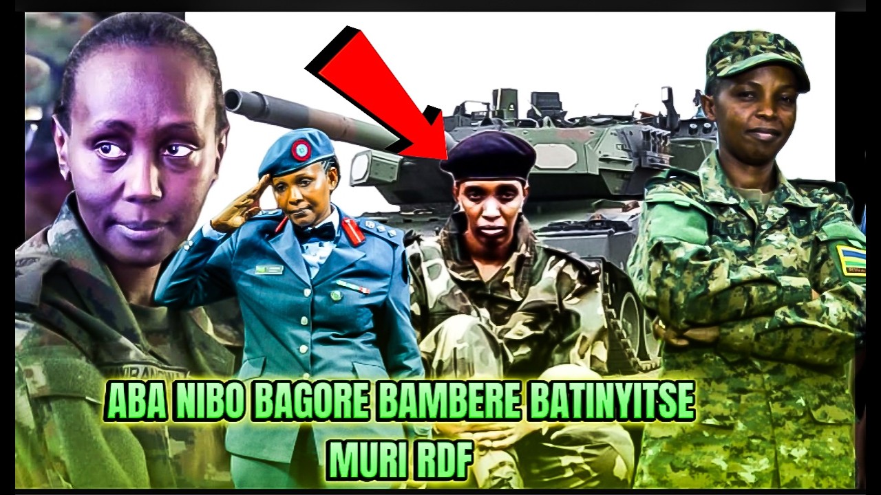INDWANYI ZAMBERE ZABAGORE ZOHEJURU KURUSHA ABANDI MURI RDF KABUHARIWE NTAWUBARENZE NIBYINSHI UTABAZI