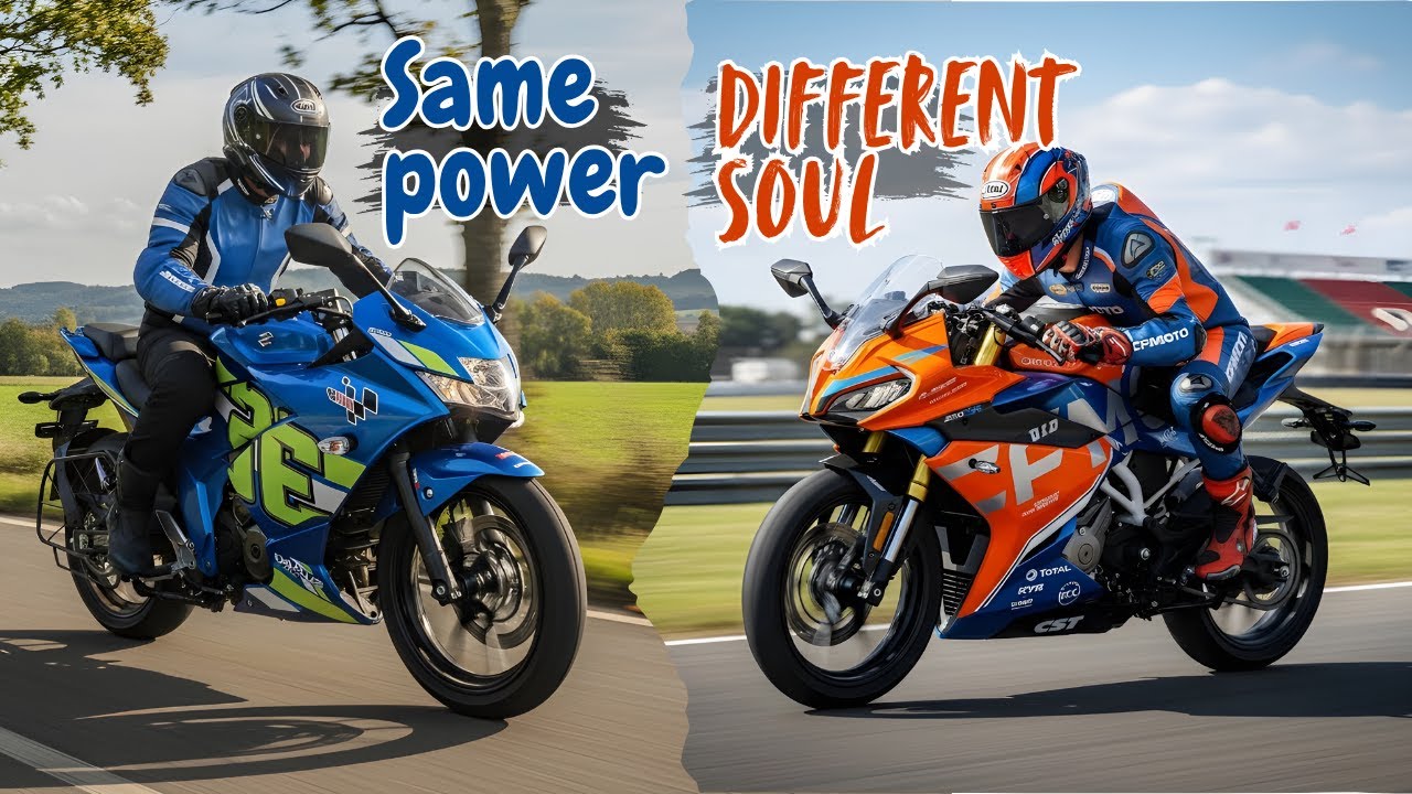 Suzuki Gixxer 250 SF vs CFMoto 250SR - Should You Go for the Safe Choice or the Fun One?