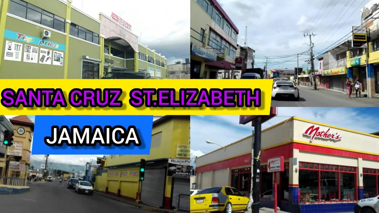 TOUR SANTA CRUZ TOWN ST.ELIZABETH JAMAICA. NEW SHOPPING MALL IN SANTA CRUZ | MOTHER'S DRIVE THRU