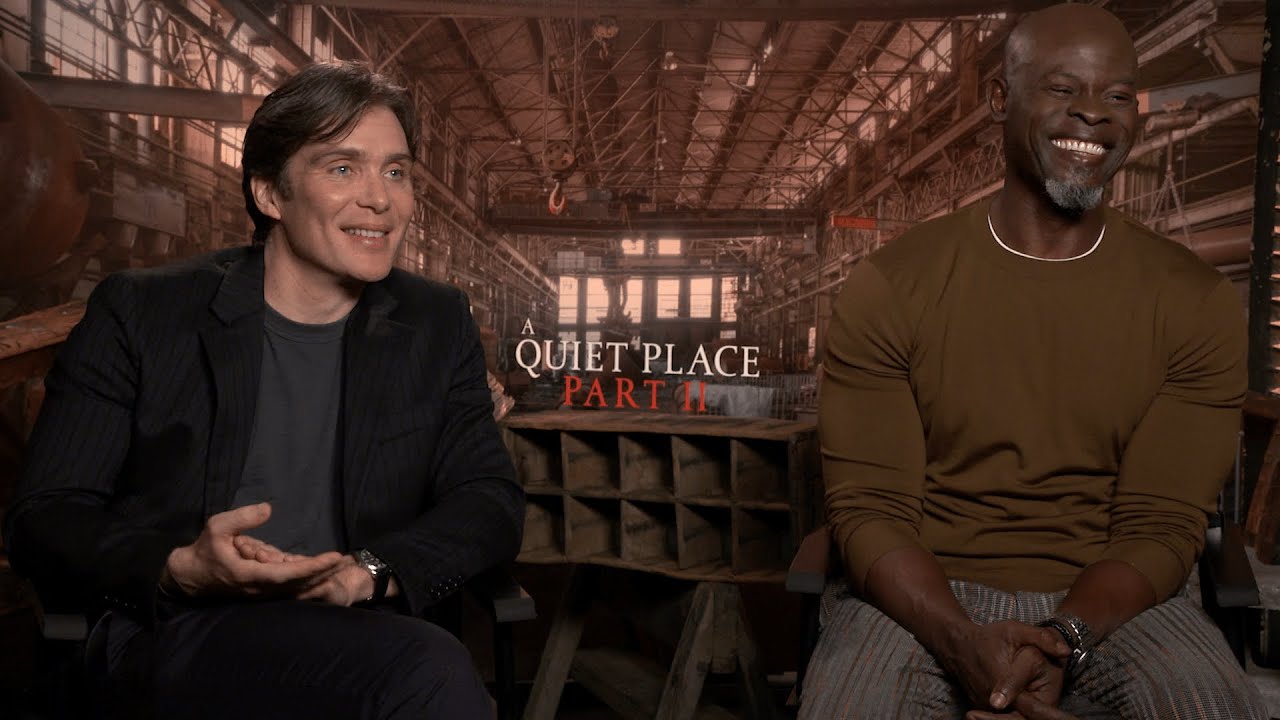 A Quiet Place Part II: Backstage with Cillian Murphy & Djimon Hounsou