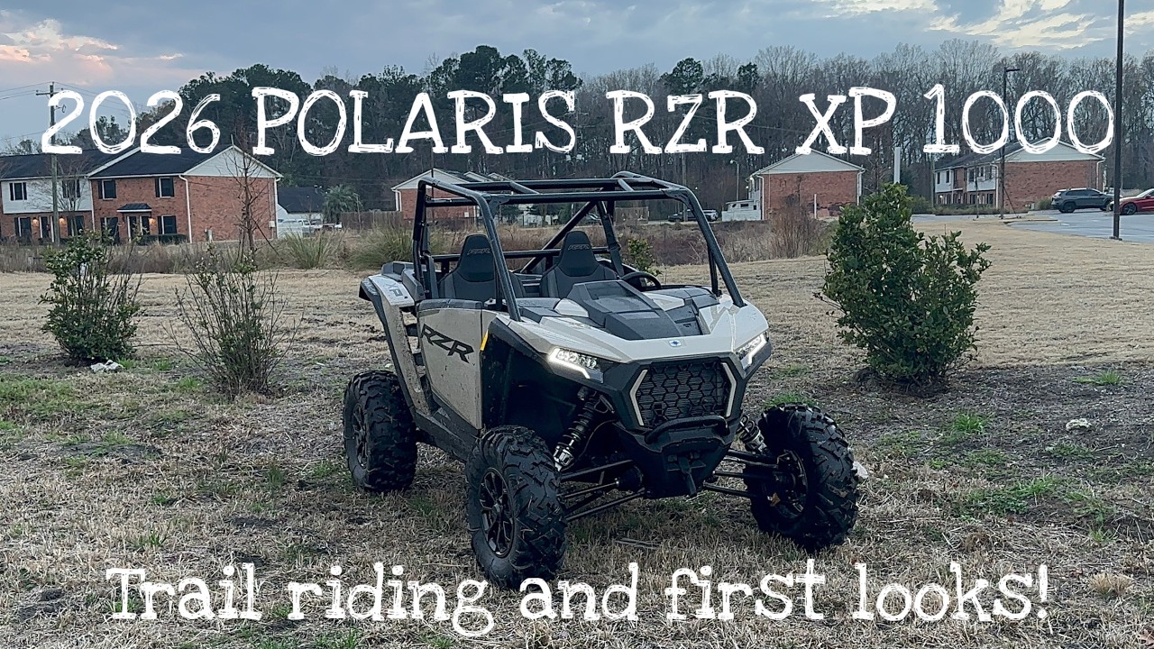 REVIEW AND TRAIL RIDING MY 2026 RZR XP1000 SPORT!