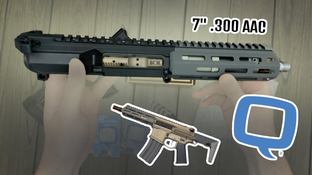Q Honey Badger Barrel Assembly + Handguard Unboxing