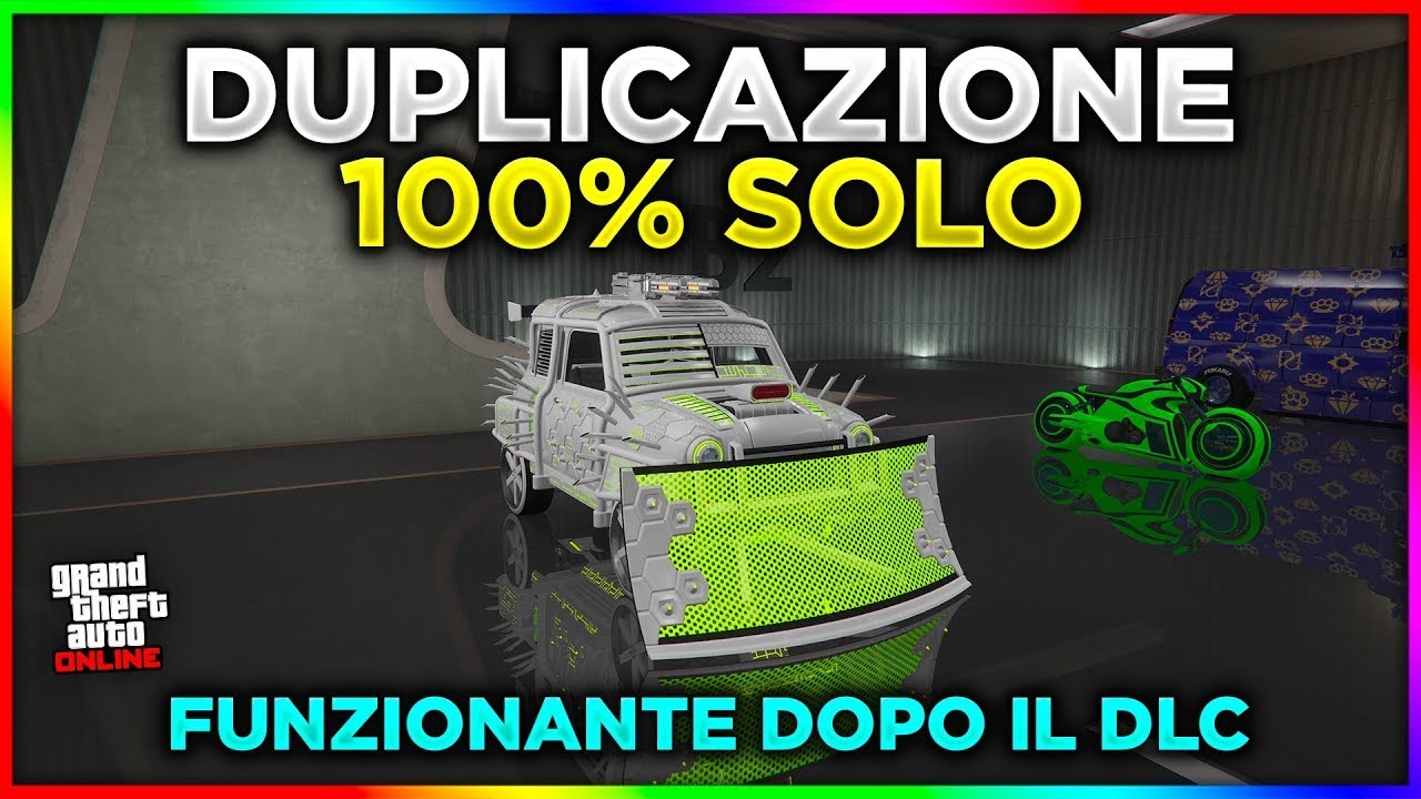 100% SOLO Glitch DUPLICAZIONE Veicoli GTA 5 ONLINE ITA - Dopo il DLC Per Tutte Le Piattaforme