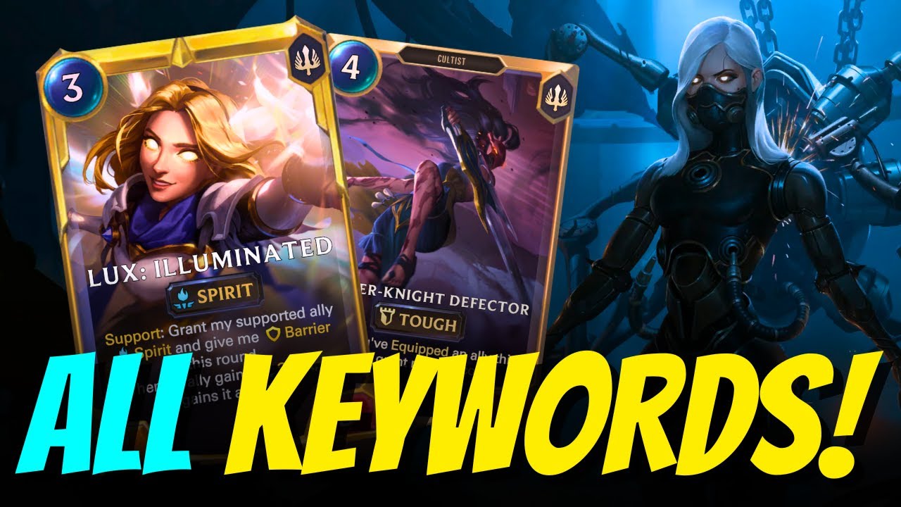 🔥🦾 GIVE ME ALL YOUR KEYWORDS, PALS!! | No Voice | LUX:ILLUMINATED MORGANA Legends of Runeterra
