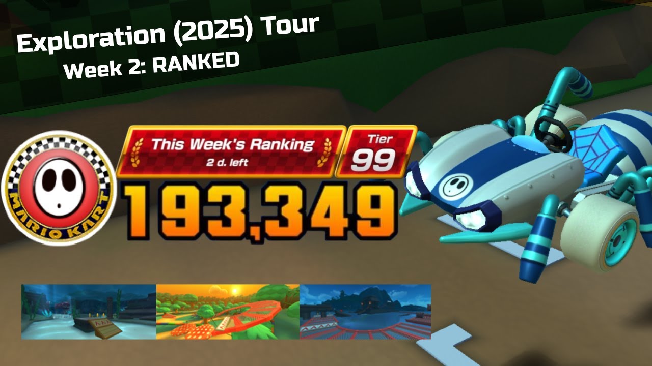 Mario Kart Tour | Exploration (2025) Tour: Week 2 Ranked Cup