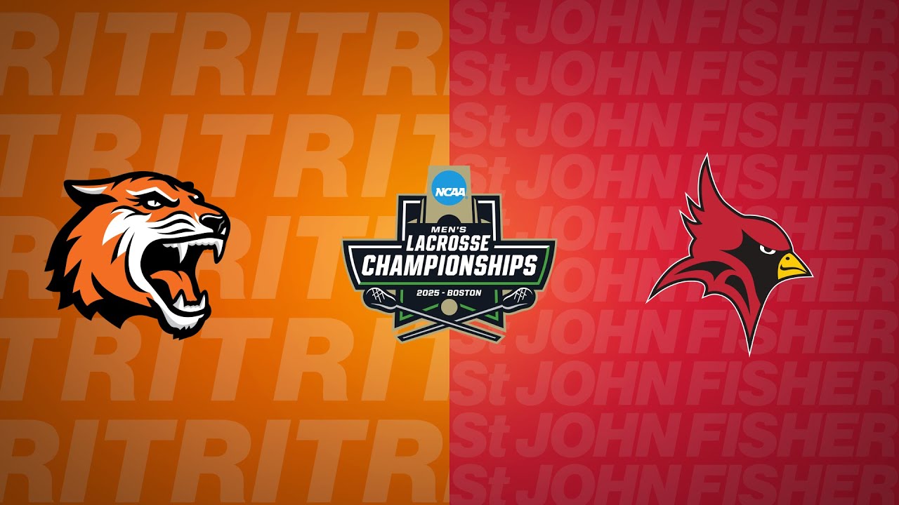Men's Lacrosse NCAA 3rd Round: RIT vs St. John Fisher 5.11.25