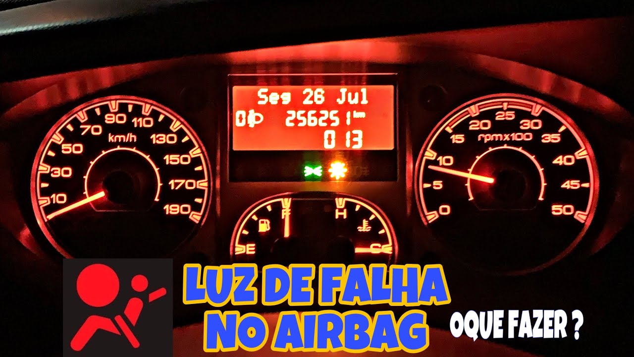 LUZ DE FALHA NO AIRBAG DA IVECO OQUE PODE SER ?