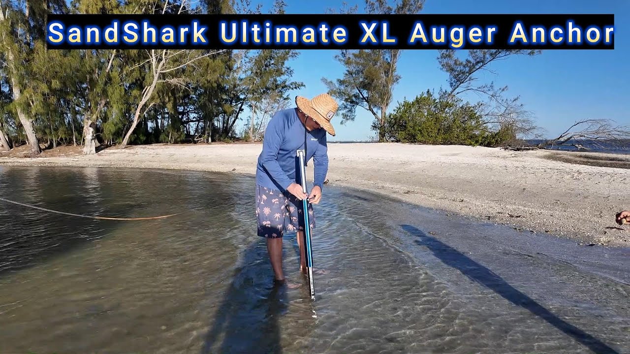Captain Ken Demos the SandShark Ultimate XL Shallow Water Anchor | Secure Your Boat Anywhere