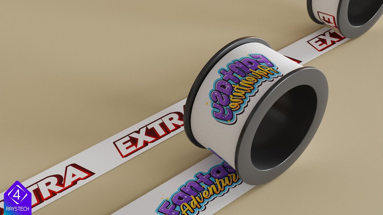Blender 3D Tutorial: Animate Packing Tape