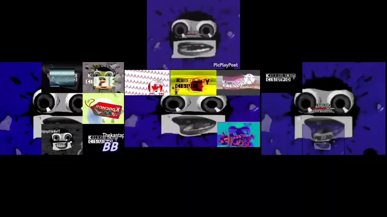 (Fixed again) Black Klasky Csupo Sparta Supdawg's Creation Remix Quadparison