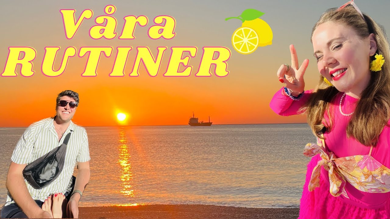 VÅRA RUTINER +  Vanlife med vår husbil i Grekland