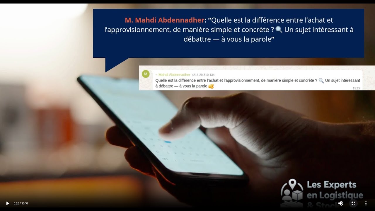 Débat “Achat vs Approvisionnement”