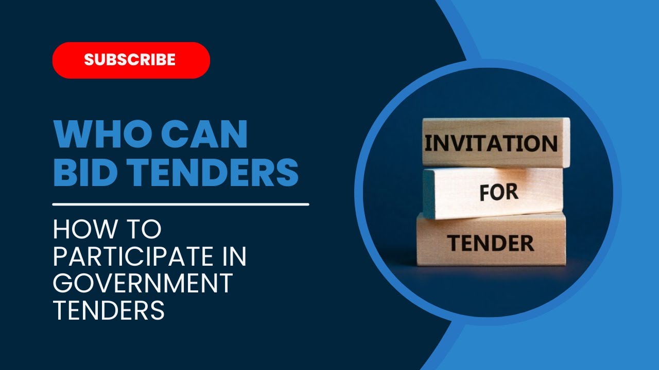 Tenders me kaise participate kare - Government Contractor kaise bane - Tender bharne ka tarika