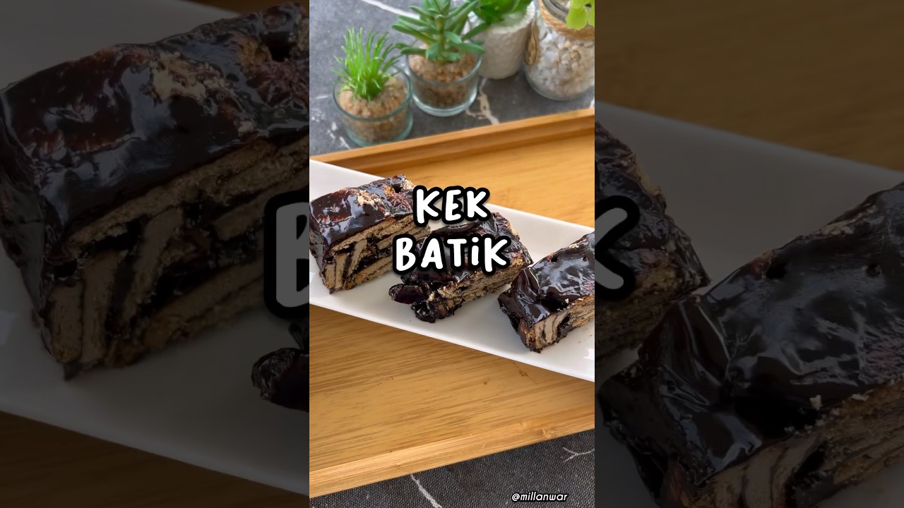 Kek Batik 4 bahan jer !  #food #viral #recipe #foodie #cake #shorts #shortsviral #foodie #goodfood