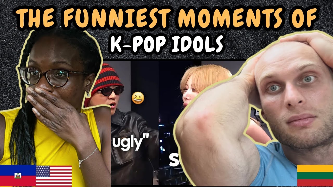 REACTION TO The FUNNIEST Moments of K-pop Idols #2 | FIRST TIME WATCHING