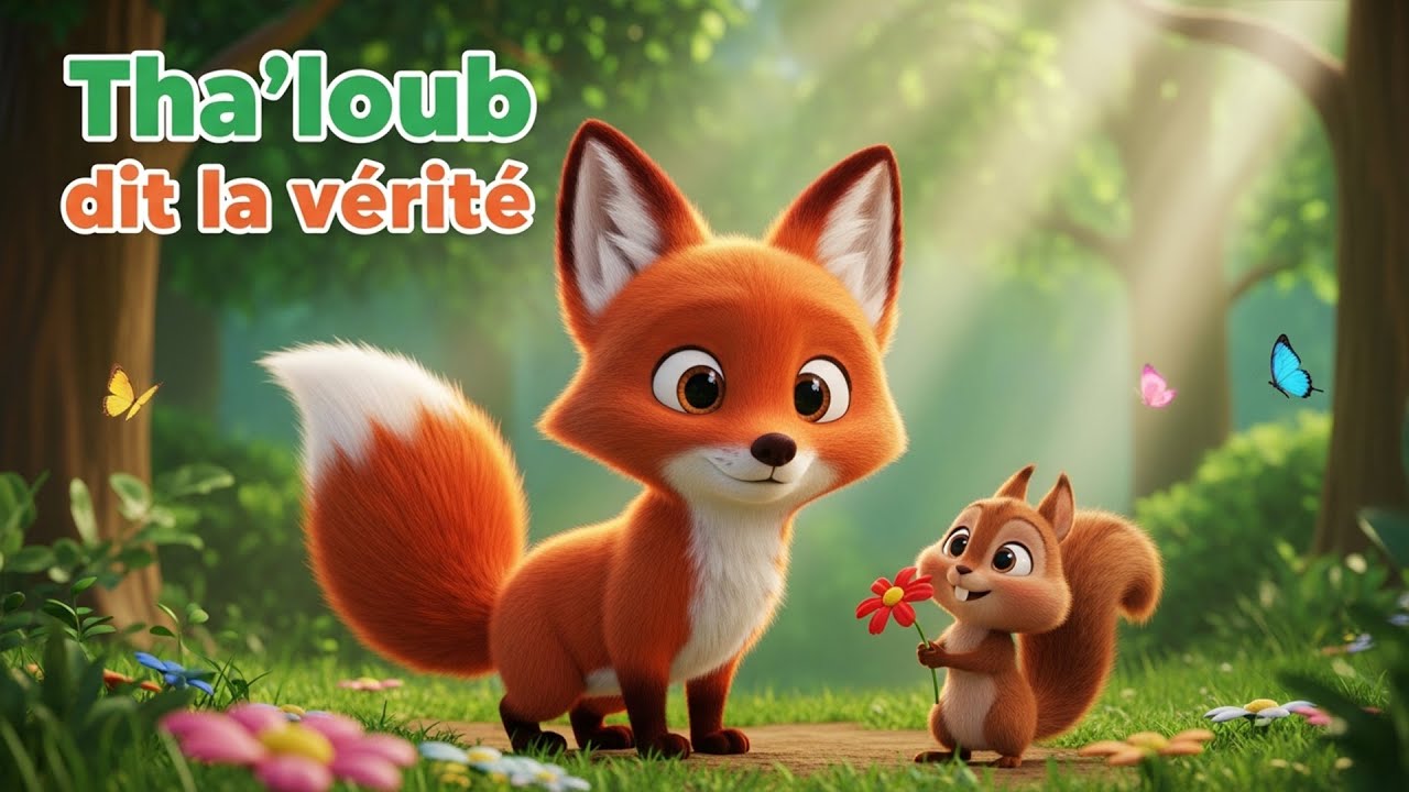 Tha&rsquo;loub dit la v&eacute;rit&eacute; 🦊 | Chanson pour enfants sur l&rsquo;honn&ecirc;tet&eacute; et le courage | Comptine &eacute;ducative