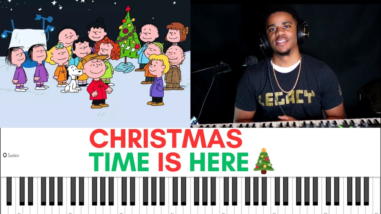 How to Play “Christmas Time Is Here”   | Easy Piano Tutorial
