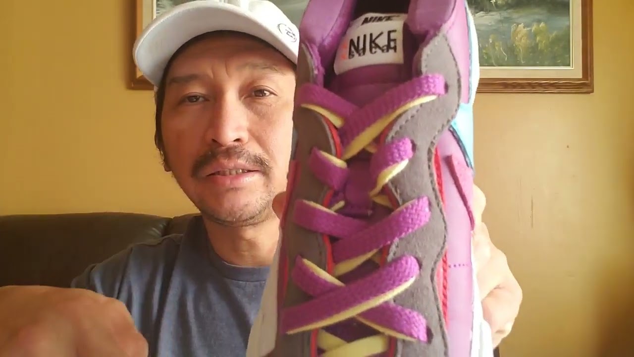 SACAI KAWS Nike Blazer Purple Dusk(akin ka)!