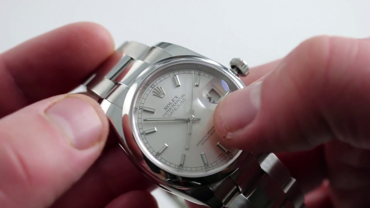 Обзор подержанных часов класса люкс Rolex Oyster Perpetual Datejust 116200