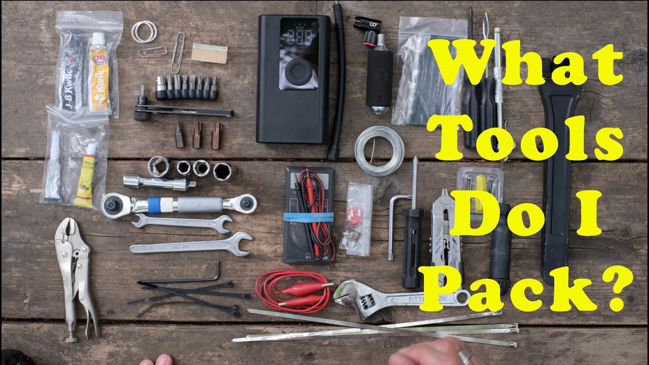 What To Pack In a Motorcycle Tool Kit