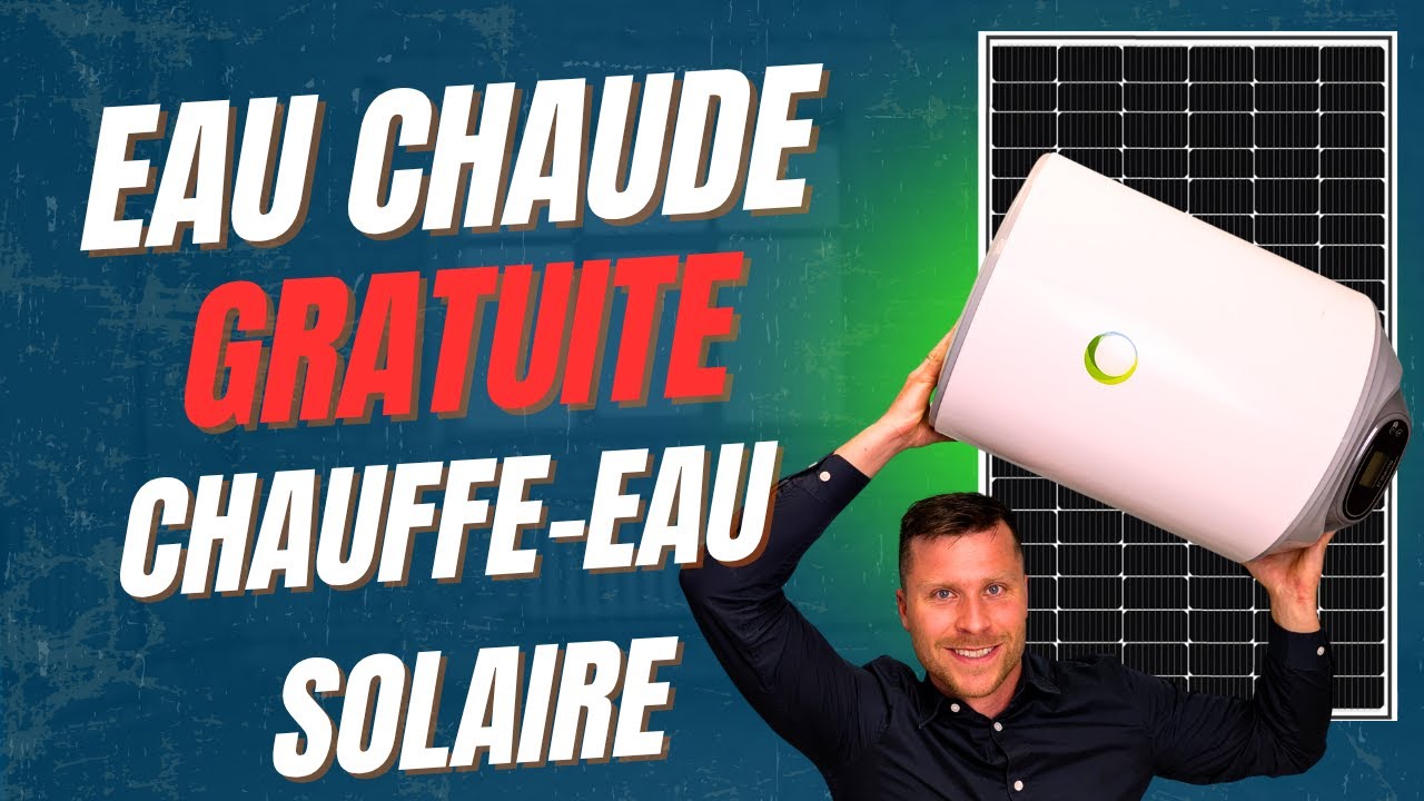 fothermo Chauffe-eau solaire hybride – Eau chaude économique et durable grâce à l’énergie solaire 🌞🚿